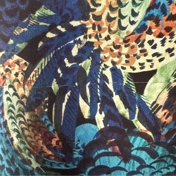 SALONI Midnight Mazarine Fleur Dress size 2 - Picture 7 of 14